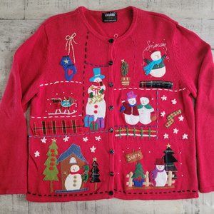 Ugly Christmas Cardigan Sweater